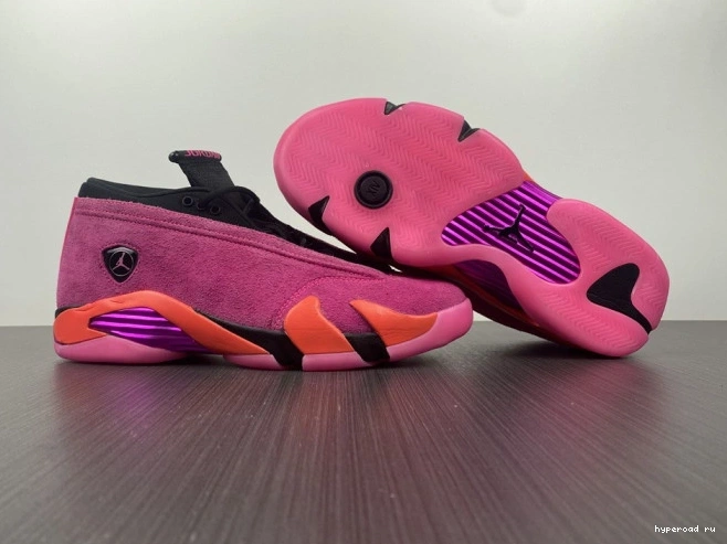 (W) Low 14 Shocking Pink Retro DH4121-600 Jordan 0801